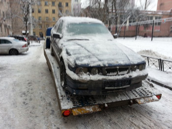 Перевозка трактора