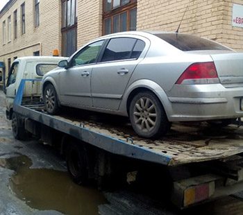 Эвакуация легкового авто