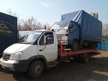 Увозим коммерческий транспорт