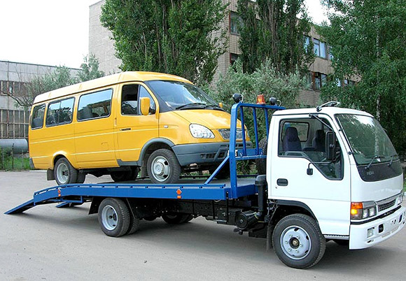 Эвакуатор для микроавтобуса ГАЗель